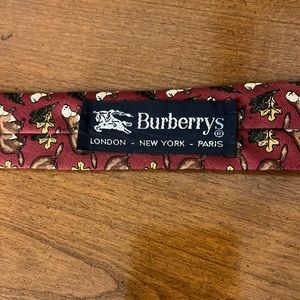 Burberry silk men’s tie